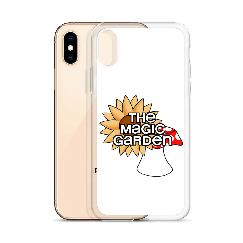 TMG Sunflower & Mushroom iPhone Cover, White