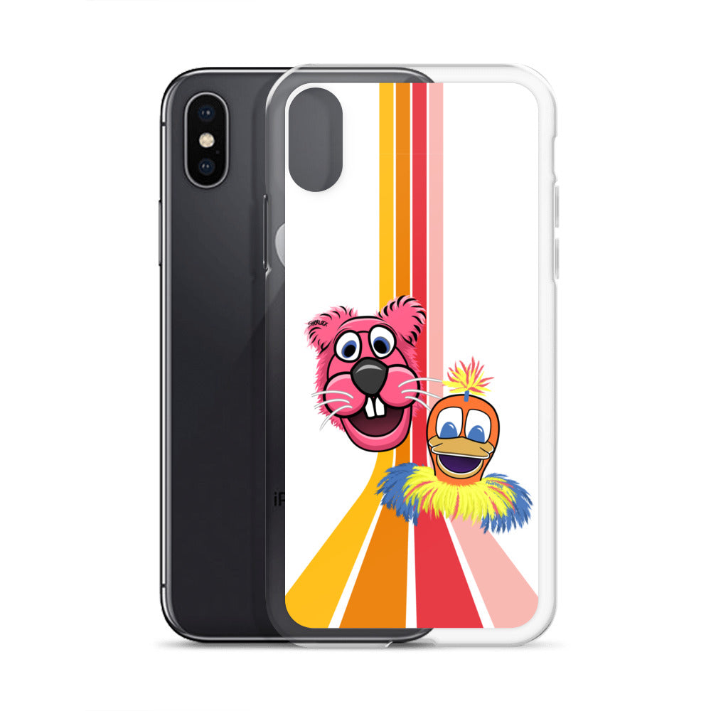 Sherlock & Flapper iPhone Cover, White