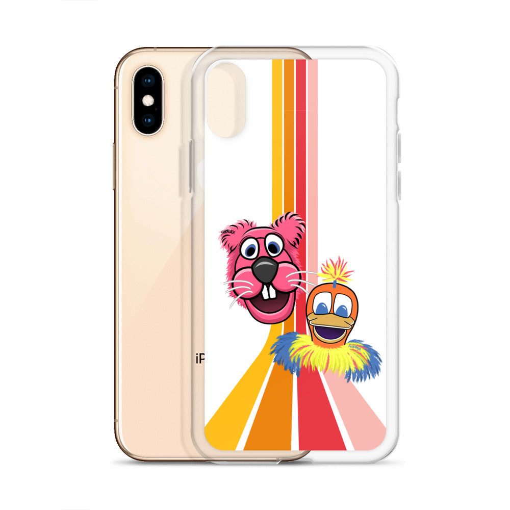 Sherlock & Flapper iPhone Cover, White