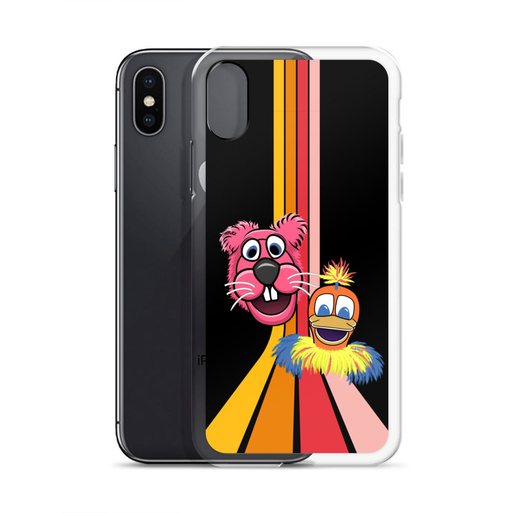 Sherlock & Flapper iPhone Cover, Black