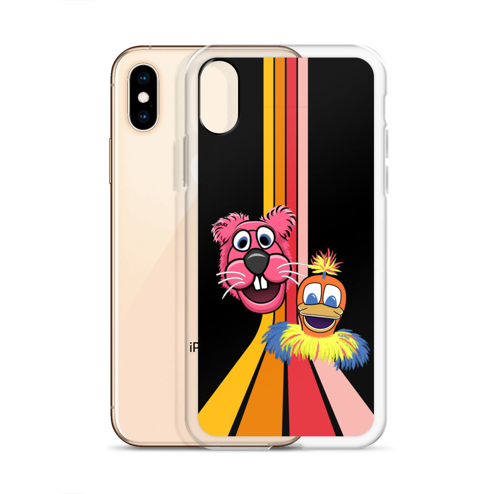 Sherlock & Flapper iPhone Cover, Black