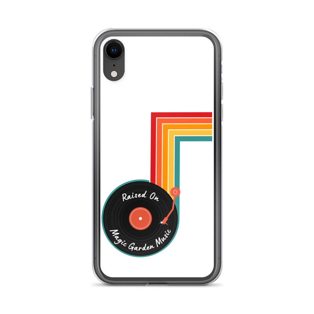 Raised On MG Music iPhone Cover, White