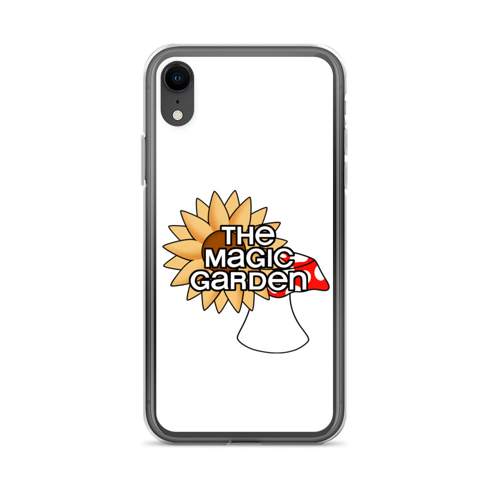 TMG Sunflower & Mushroom iPhone Cover, White