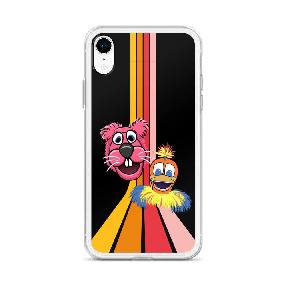 Sherlock & Flapper iPhone Cover, Black