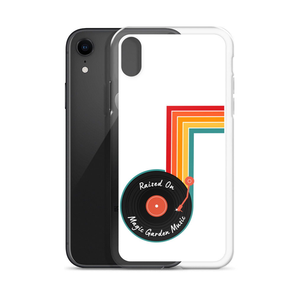 Raised On MG Music iPhone Cover, White