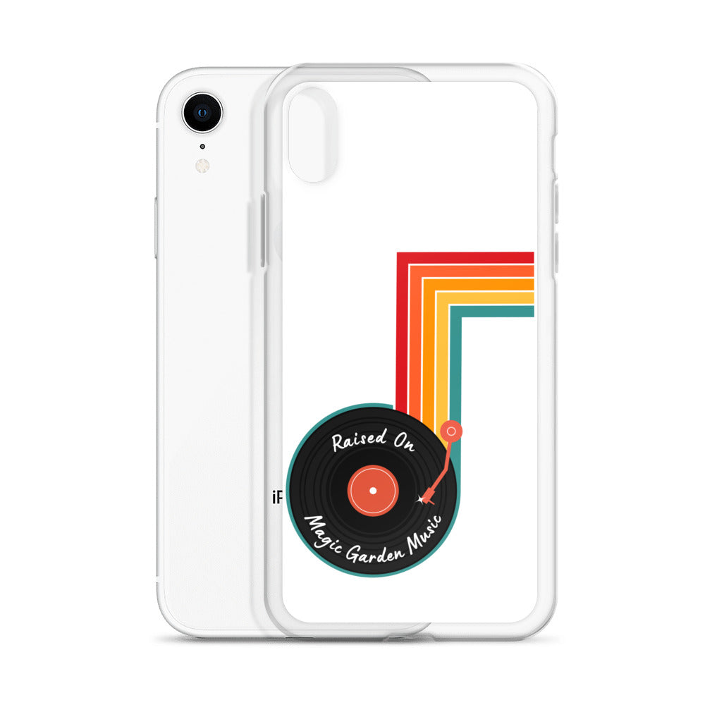 Raised On MG Music iPhone Cover, White