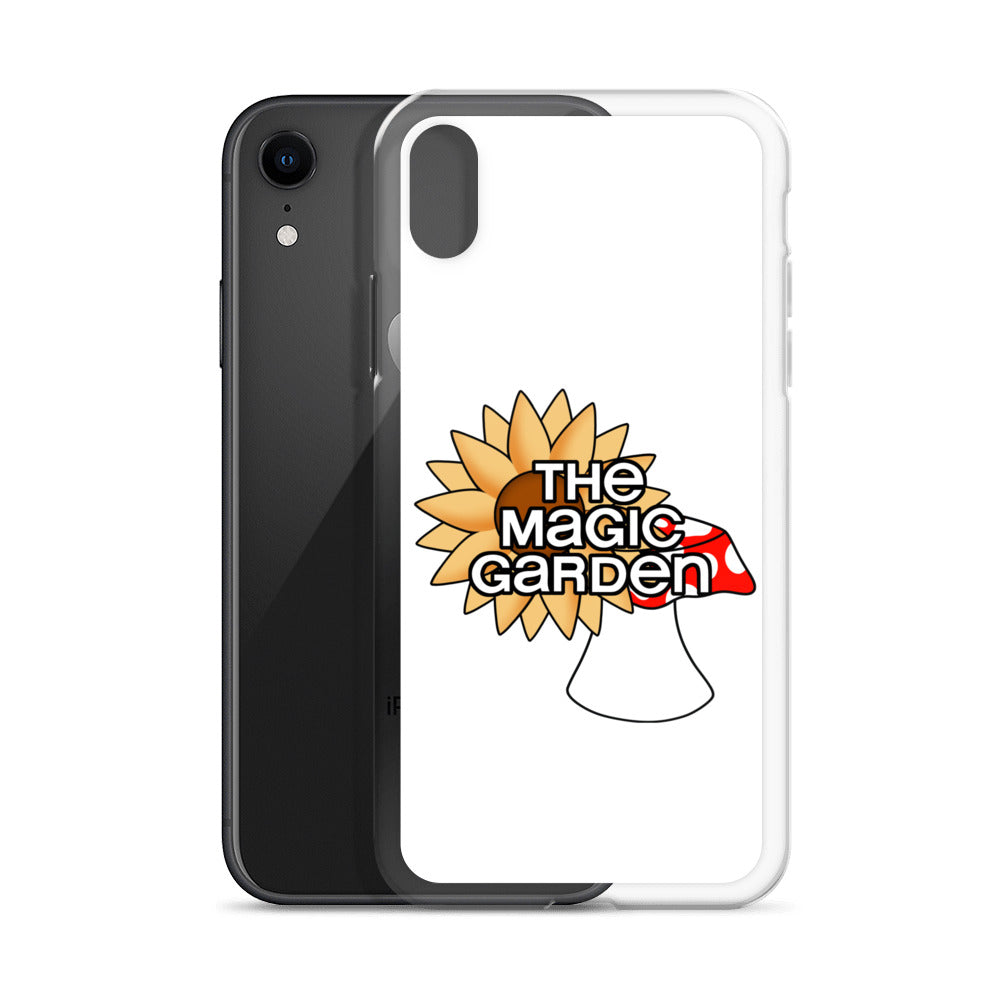 TMG Sunflower & Mushroom iPhone Cover, White