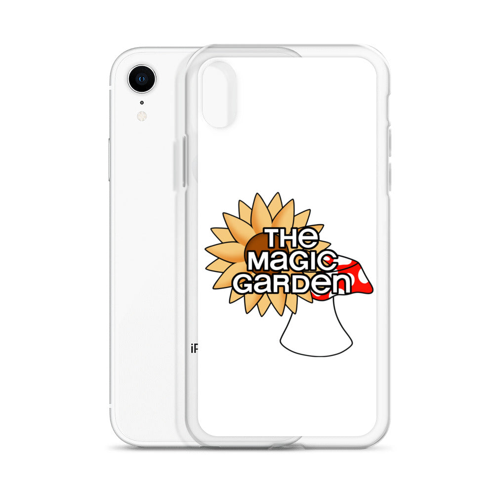 TMG Sunflower & Mushroom iPhone Cover, White