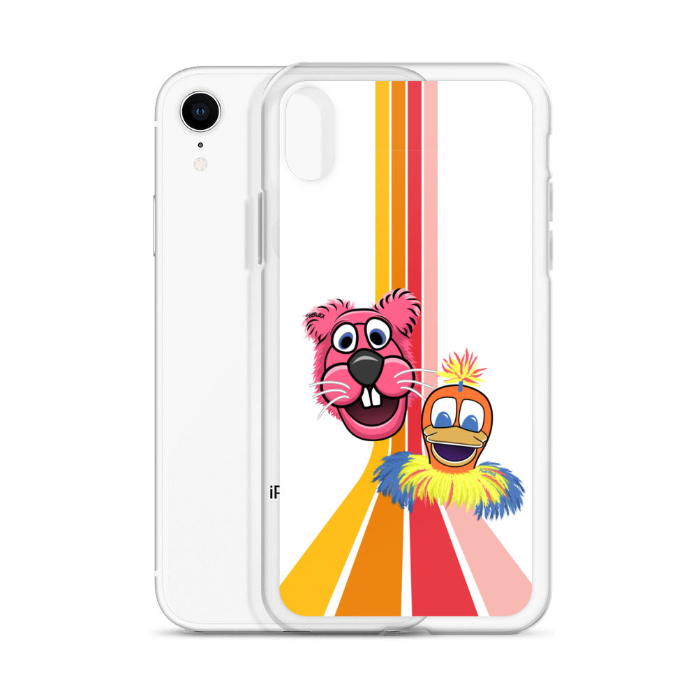 Sherlock & Flapper iPhone Cover, White