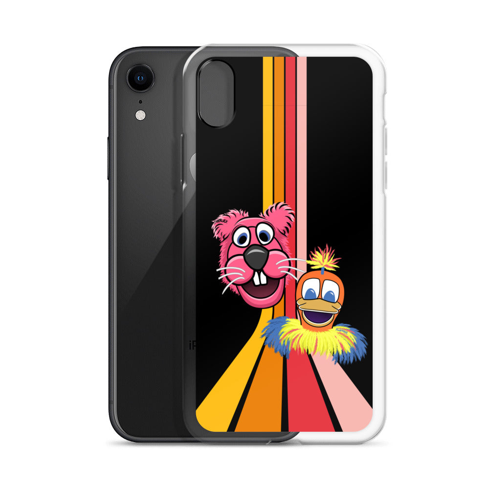 Sherlock & Flapper iPhone Cover, Black