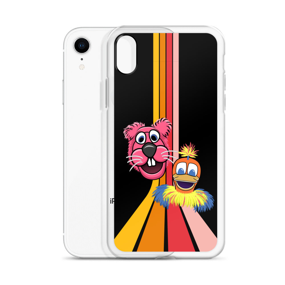 Sherlock & Flapper iPhone Cover, Black