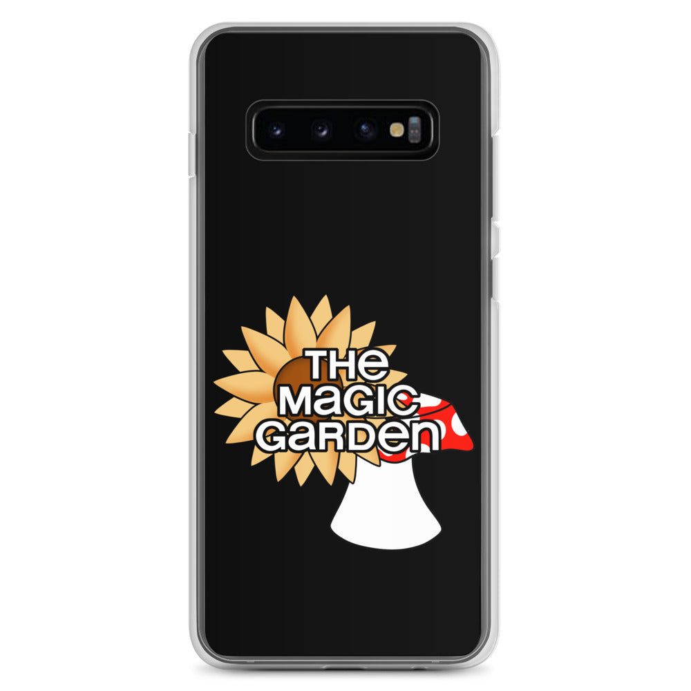 TMG Sunflower & Mushroom Samsung Phone Cover, Black