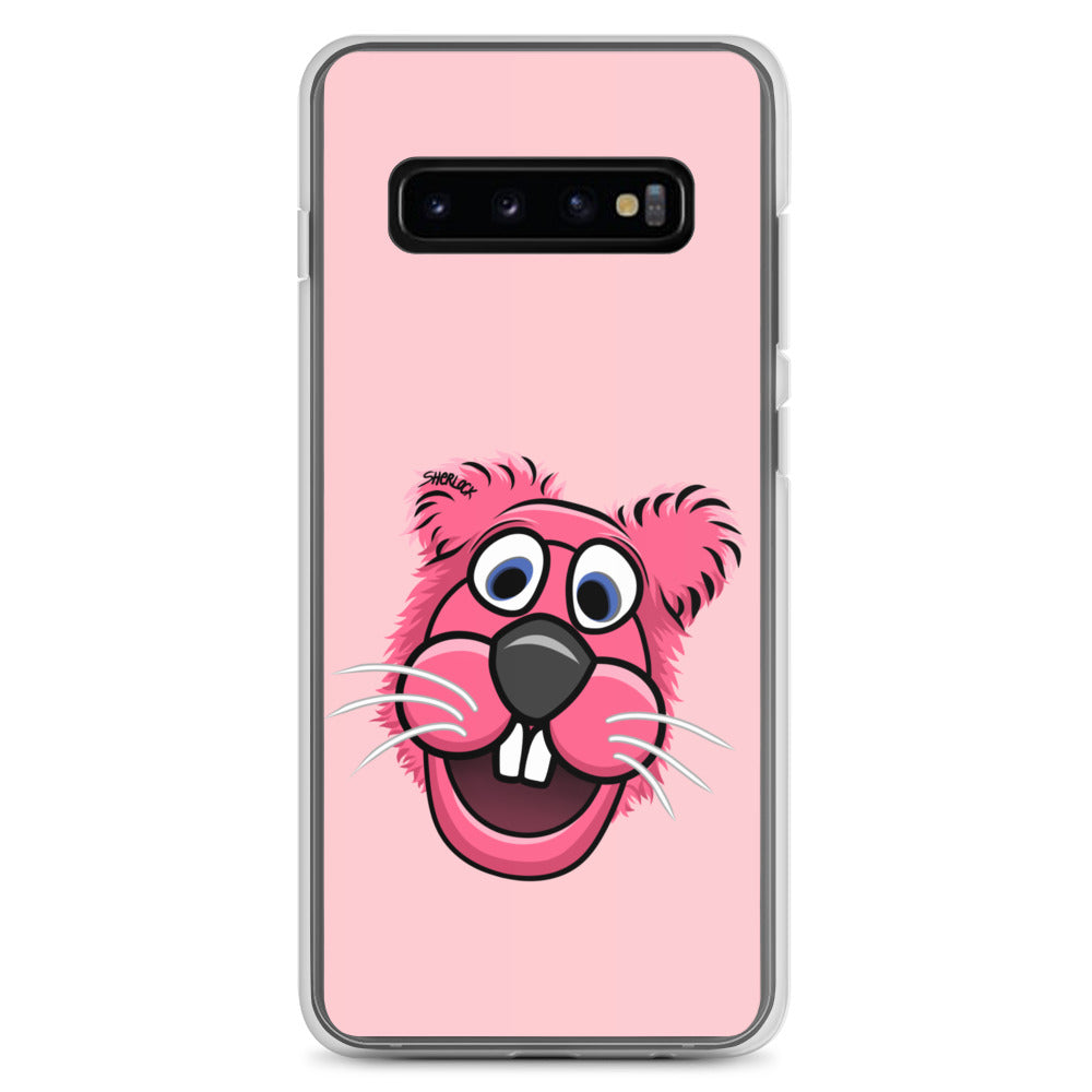 Sherlock The Squirrel Samsung Phone Cover, Pink