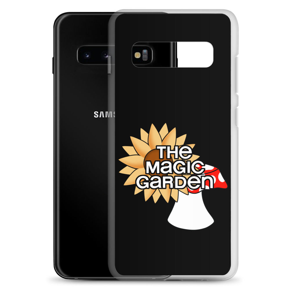 TMG Sunflower & Mushroom Samsung Phone Cover, Black