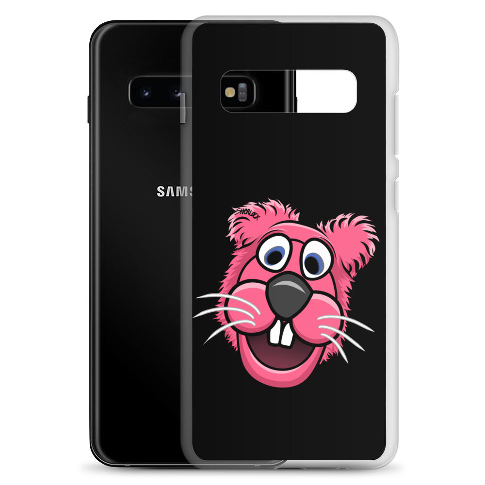 Sherlock The Squirrel Samsung Phone Cover, Black