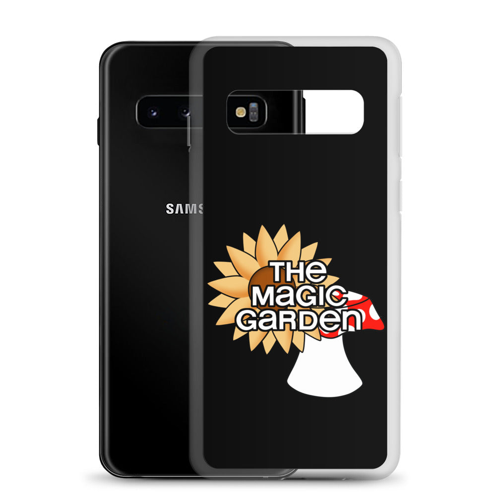 TMG Sunflower & Mushroom Samsung Phone Cover, Black