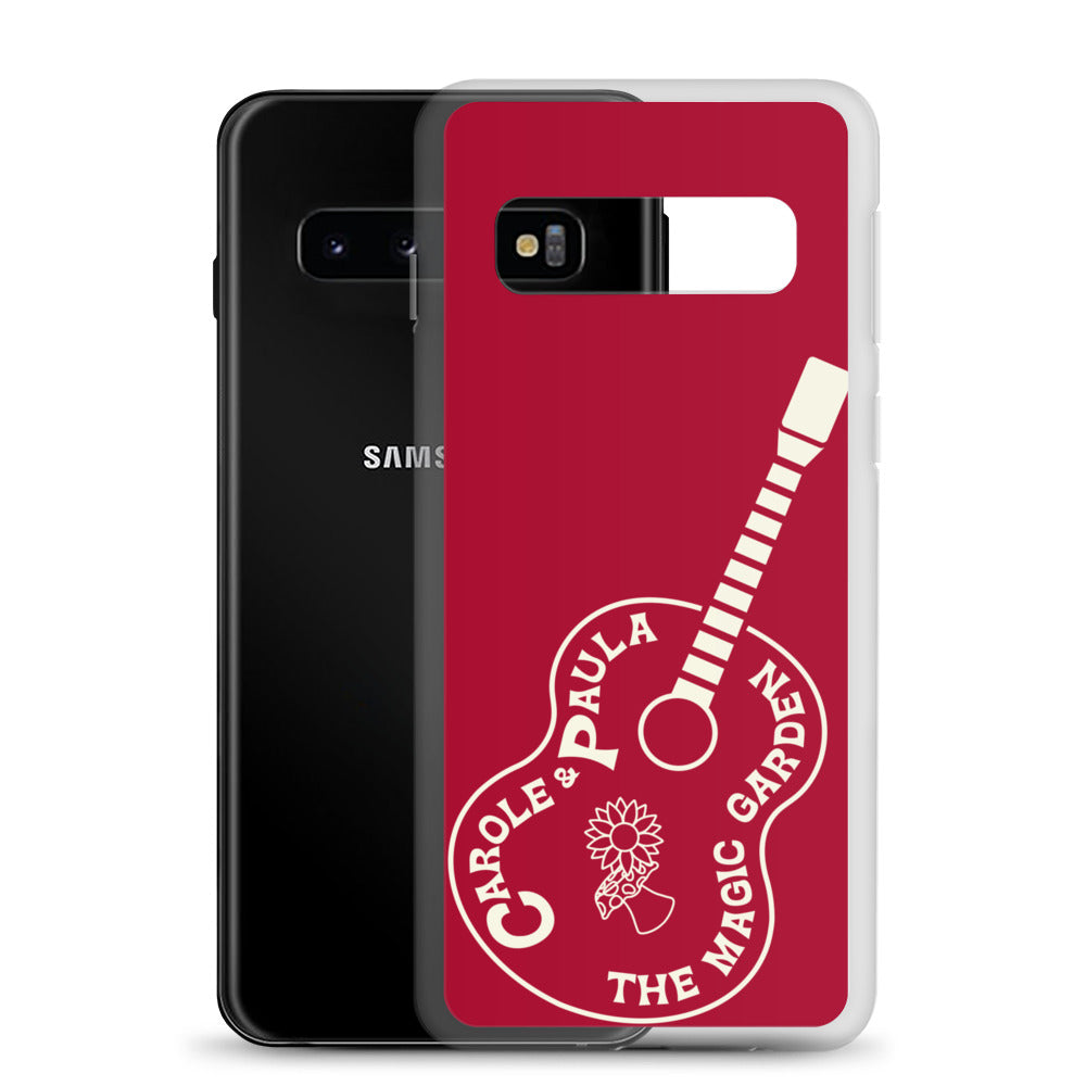 TMG Guitar Samsung Phone Cover, Red