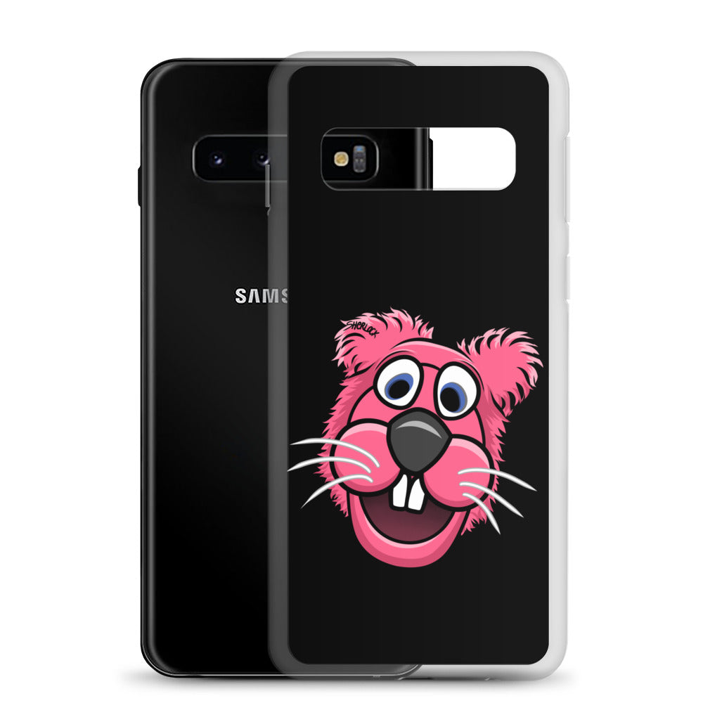 Sherlock The Squirrel Samsung Phone Cover, Black