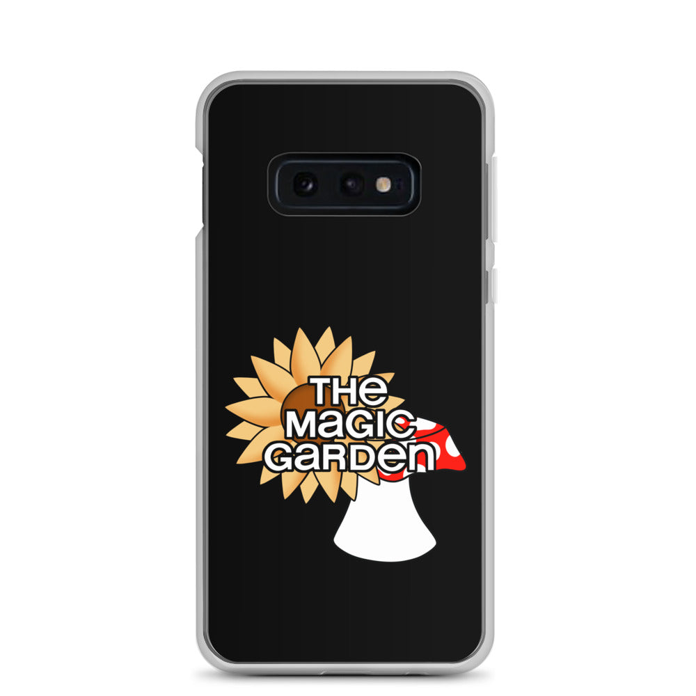 TMG Sunflower & Mushroom Samsung Phone Cover, Black
