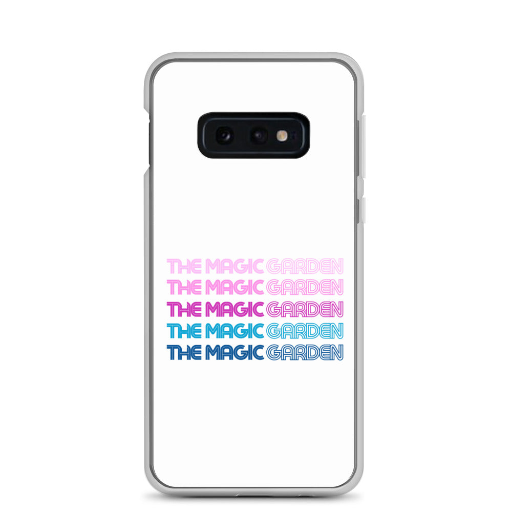 TMG 70s Purple Rainbow Samsung Phone Cover, White