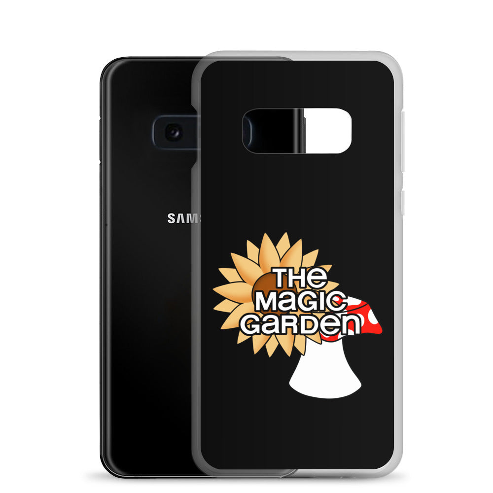 TMG Sunflower & Mushroom Samsung Phone Cover, Black