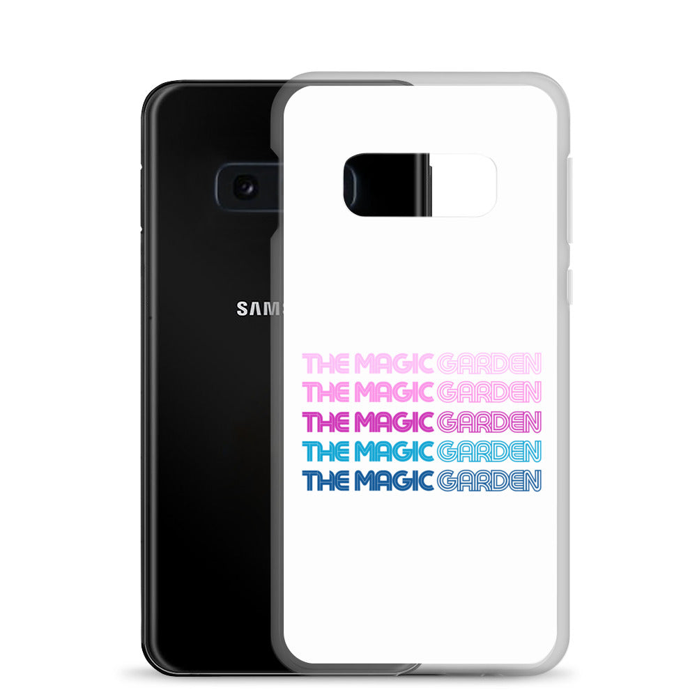 TMG 70s Purple Rainbow Samsung Phone Cover, White