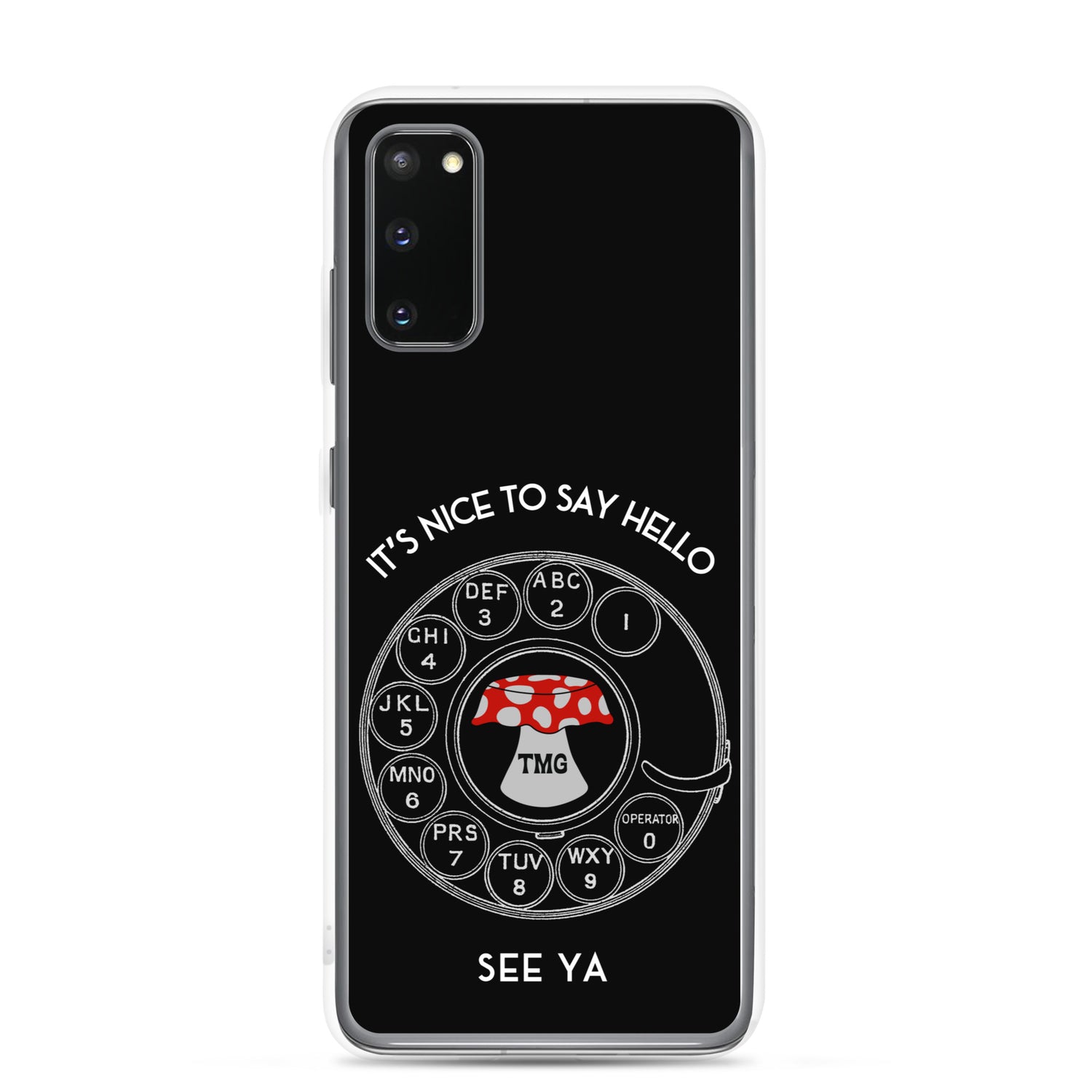TMG Rotary Samsung Phone Cover, Black