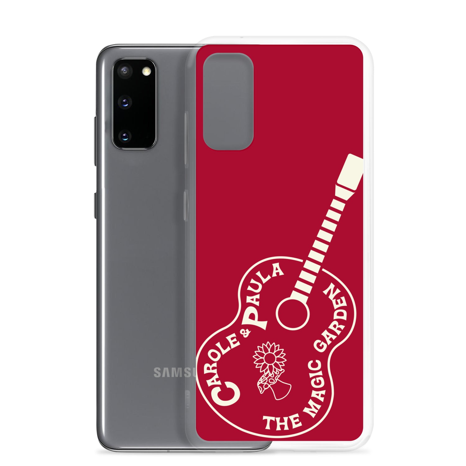TMG Guitar Samsung Phone Cover, Red