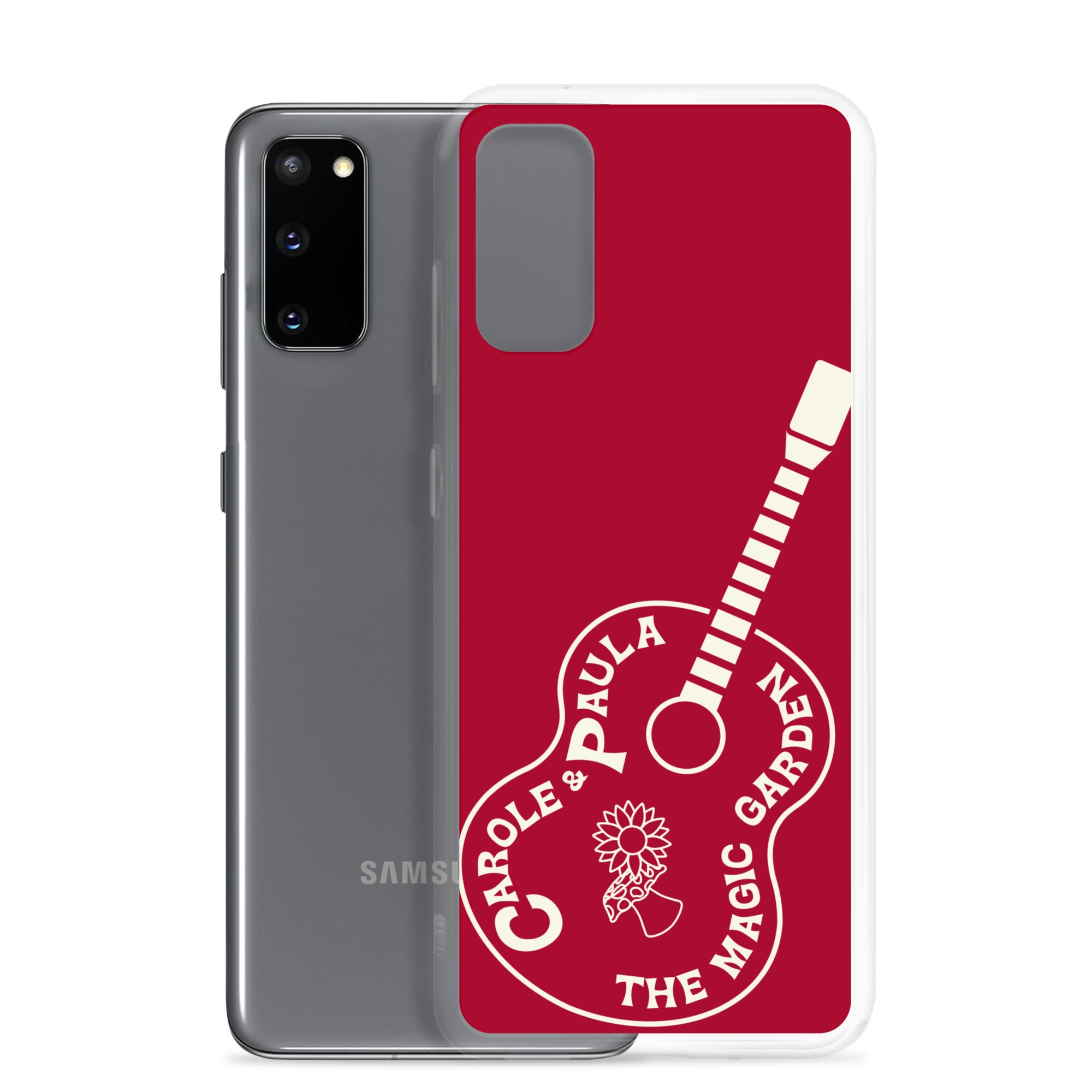 TMG Guitar Samsung Phone Cover, Red