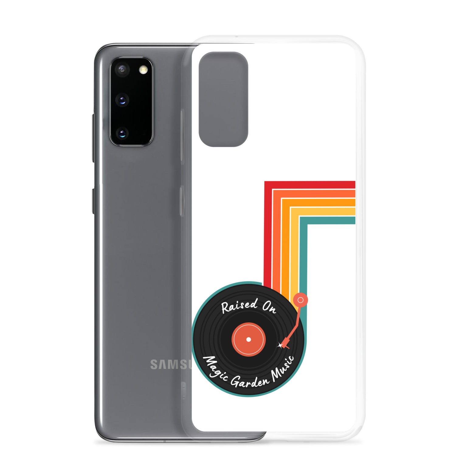 Raised On MG Music Samsung Phone Cover, White