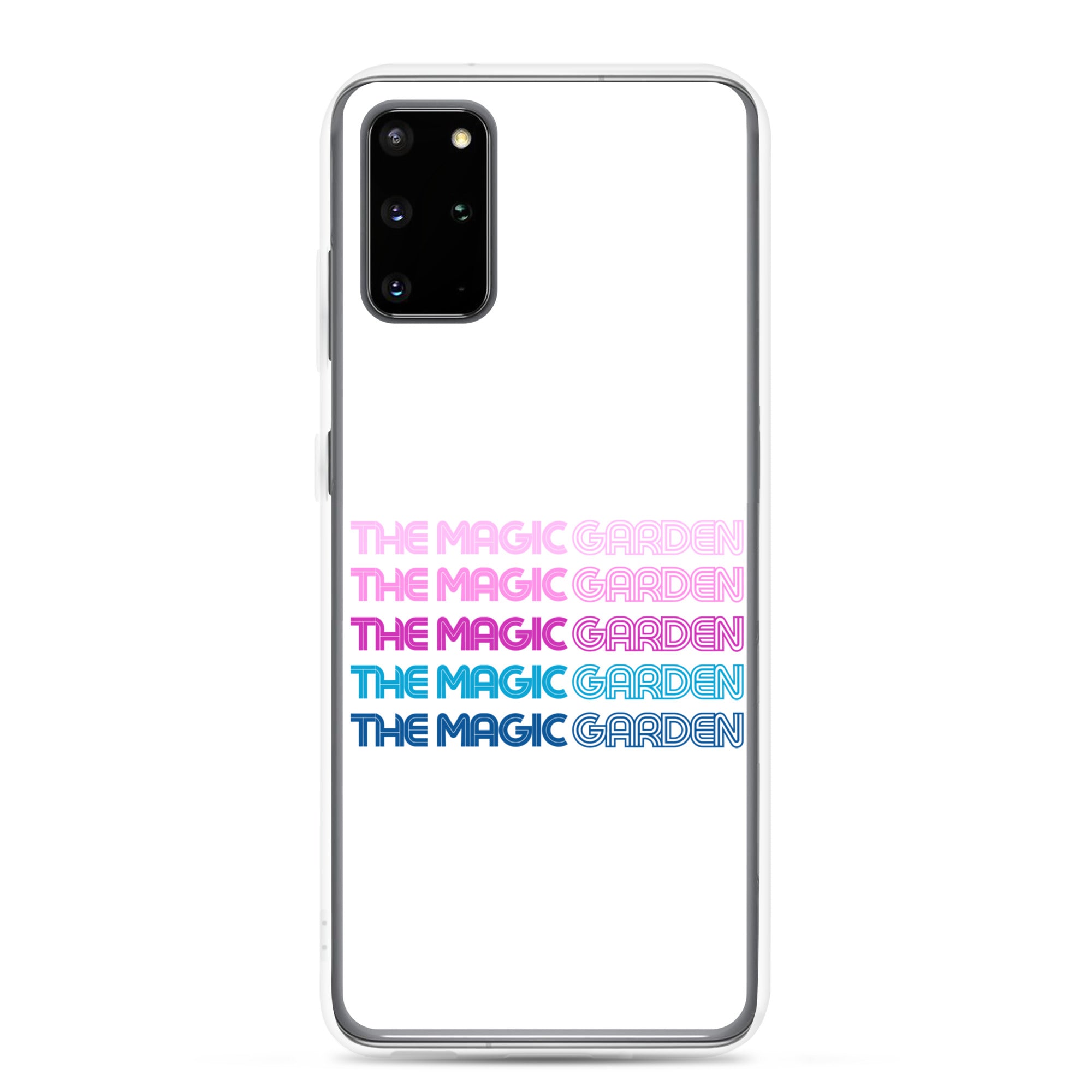 TMG 70s Purple Rainbow Samsung Phone Cover, White