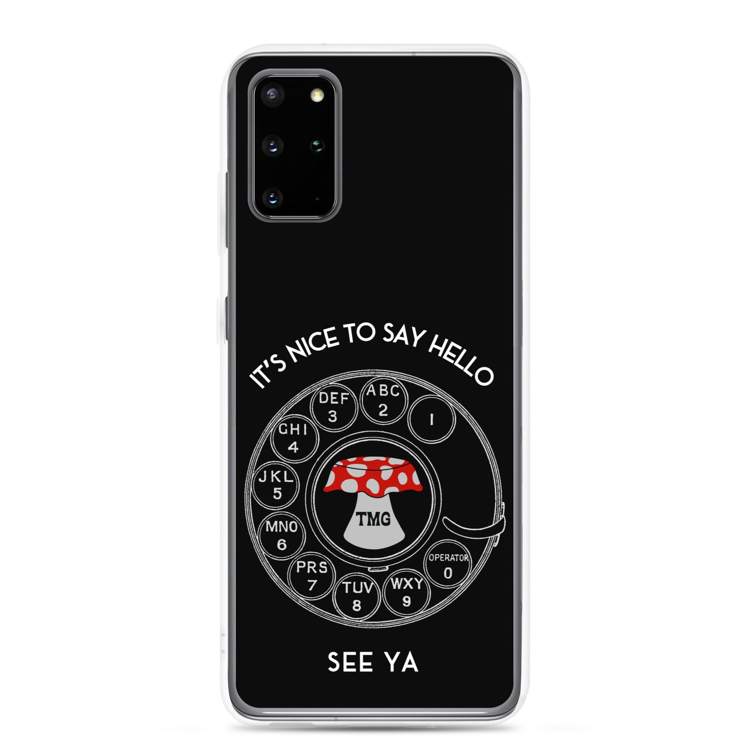 TMG Rotary Samsung Phone Cover, Black