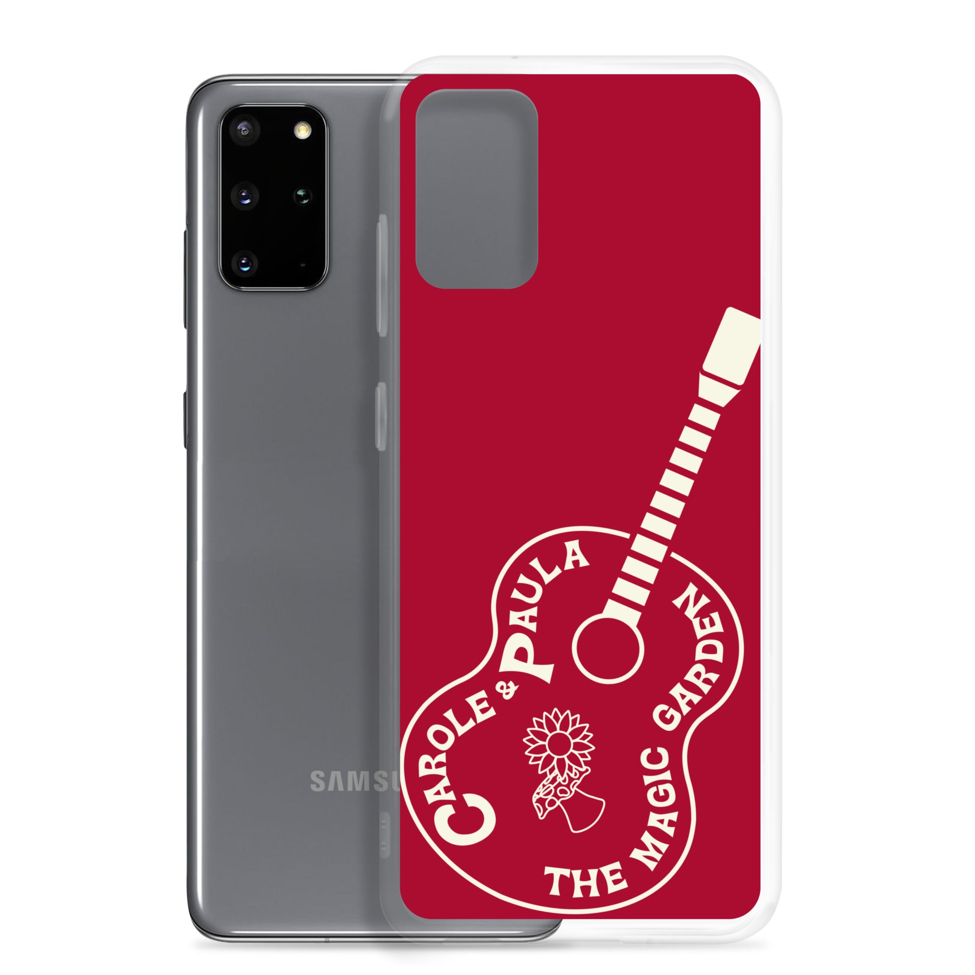 TMG Guitar Samsung Phone Cover, Red
