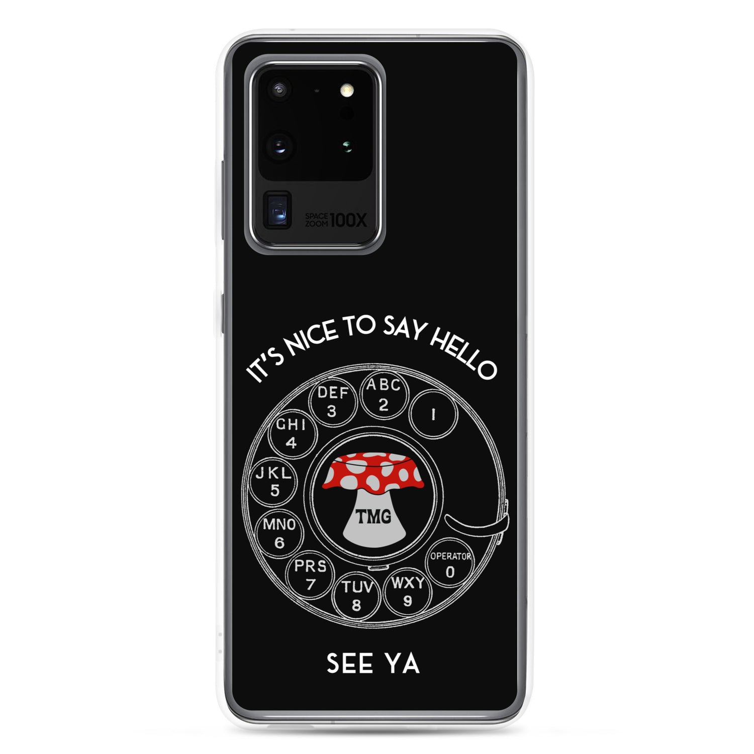 TMG Rotary Samsung Phone Cover, Black