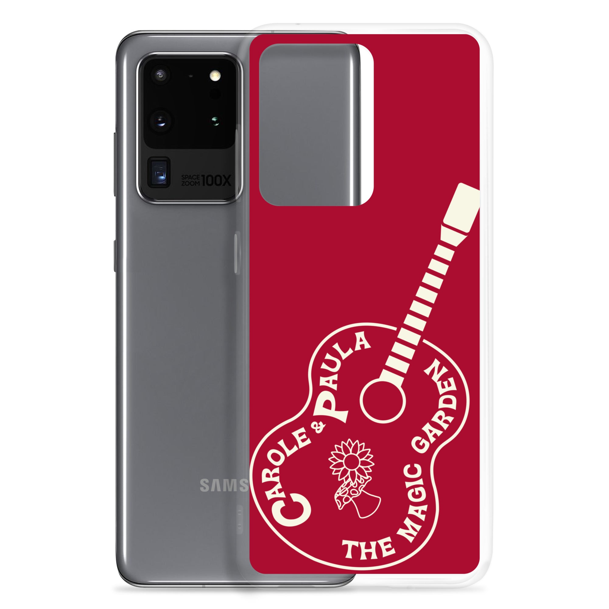 TMG Guitar Samsung Phone Cover, Red