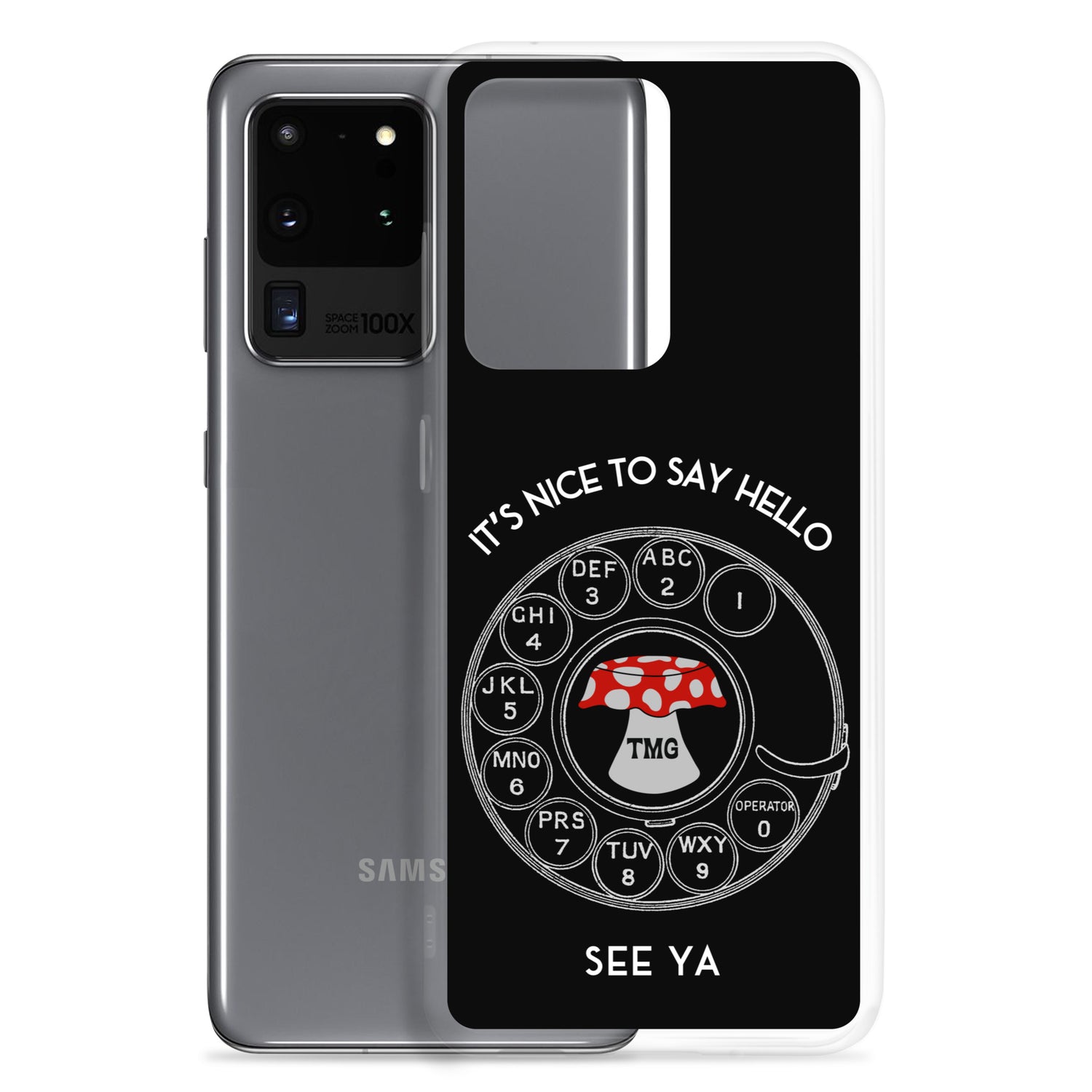 TMG Rotary Samsung Phone Cover, Black