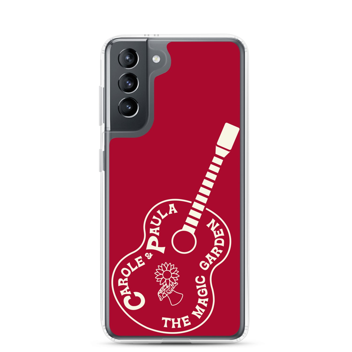 TMG Guitar Samsung Phone Cover, Red