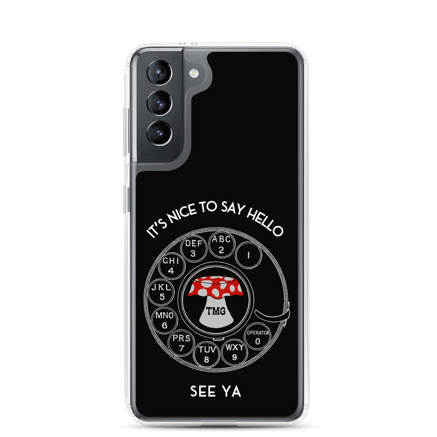 TMG Rotary Samsung Phone Cover, Black