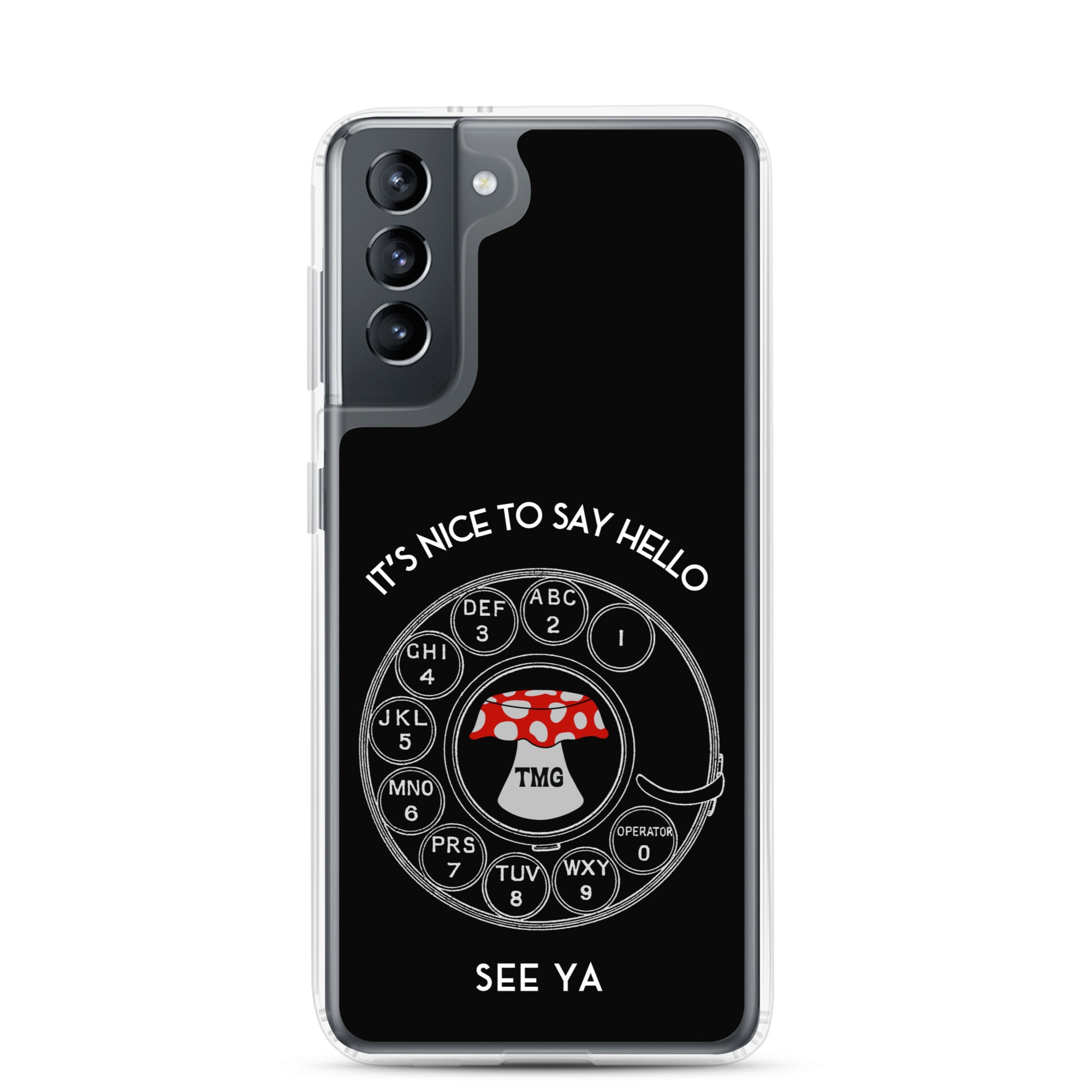 TMG Rotary Samsung Phone Cover, Black