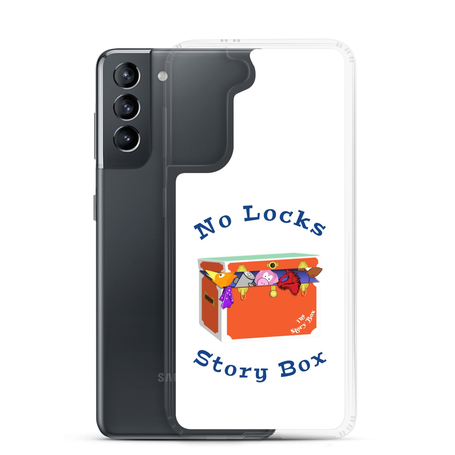No Locks Story Box Samsung Phone Cover