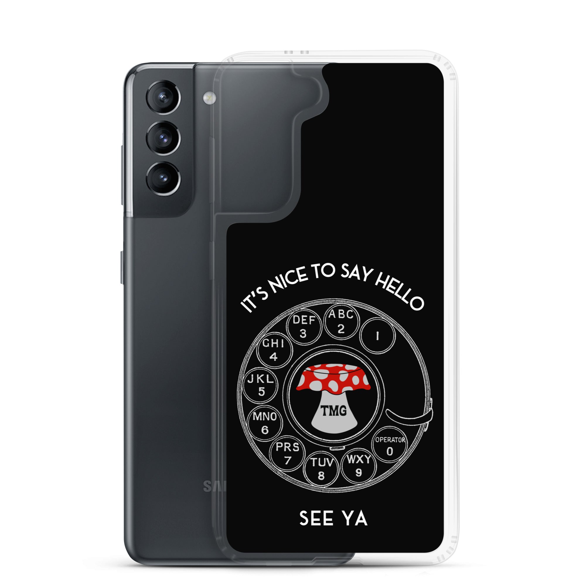 TMG Rotary Samsung Phone Cover, Black