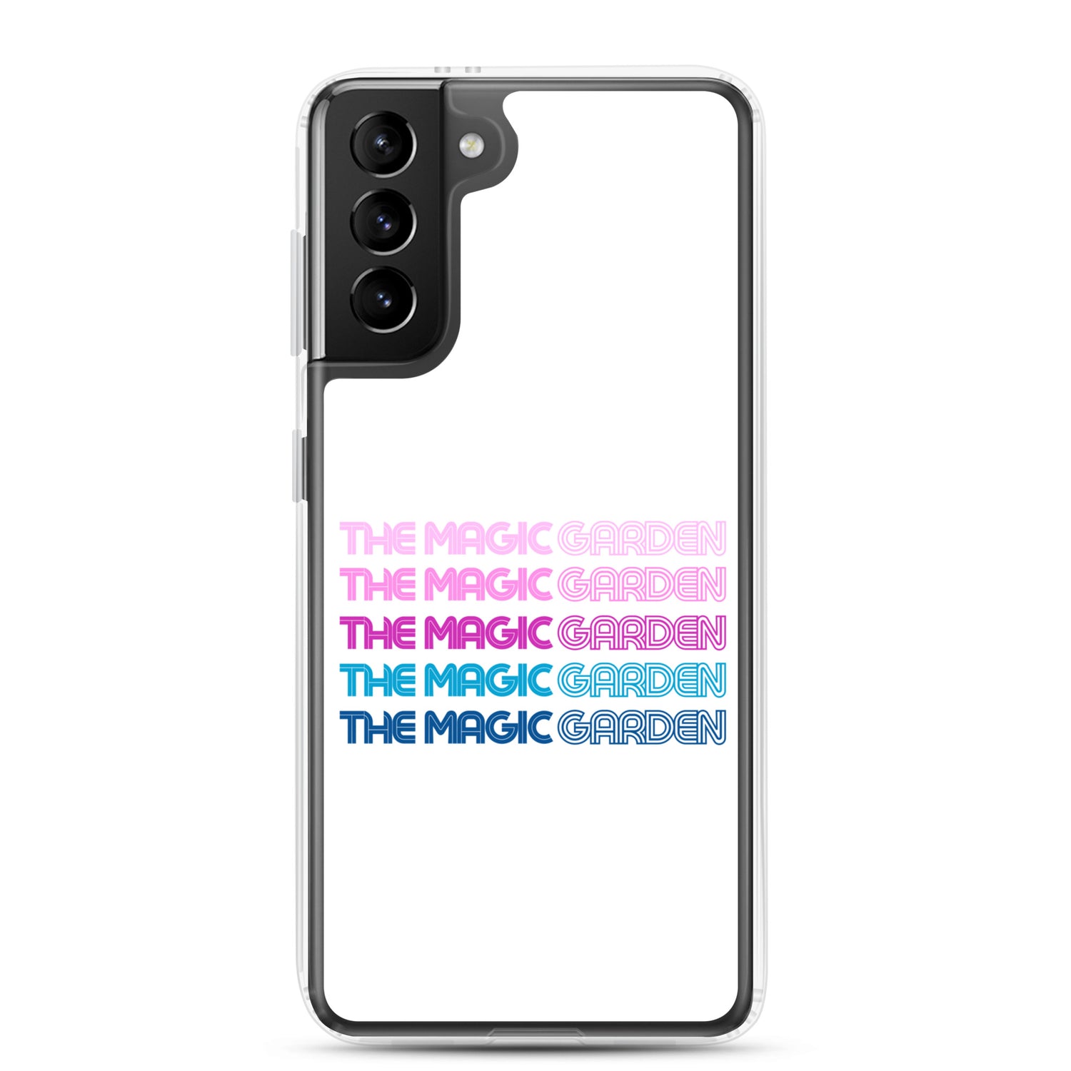 TMG 70s Purple Rainbow Samsung Phone Cover, White