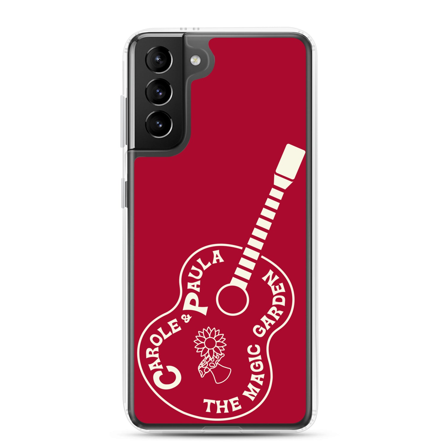 TMG Guitar Samsung Phone Cover, Red
