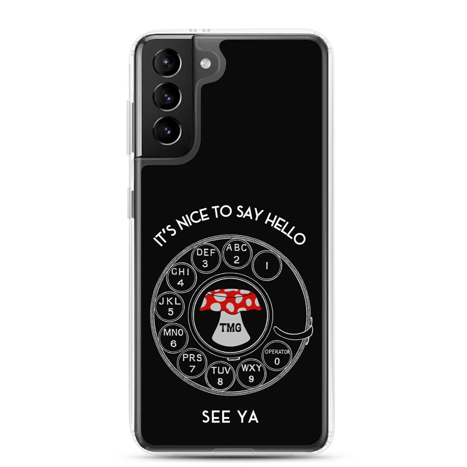 TMG Rotary Samsung Phone Cover, Black