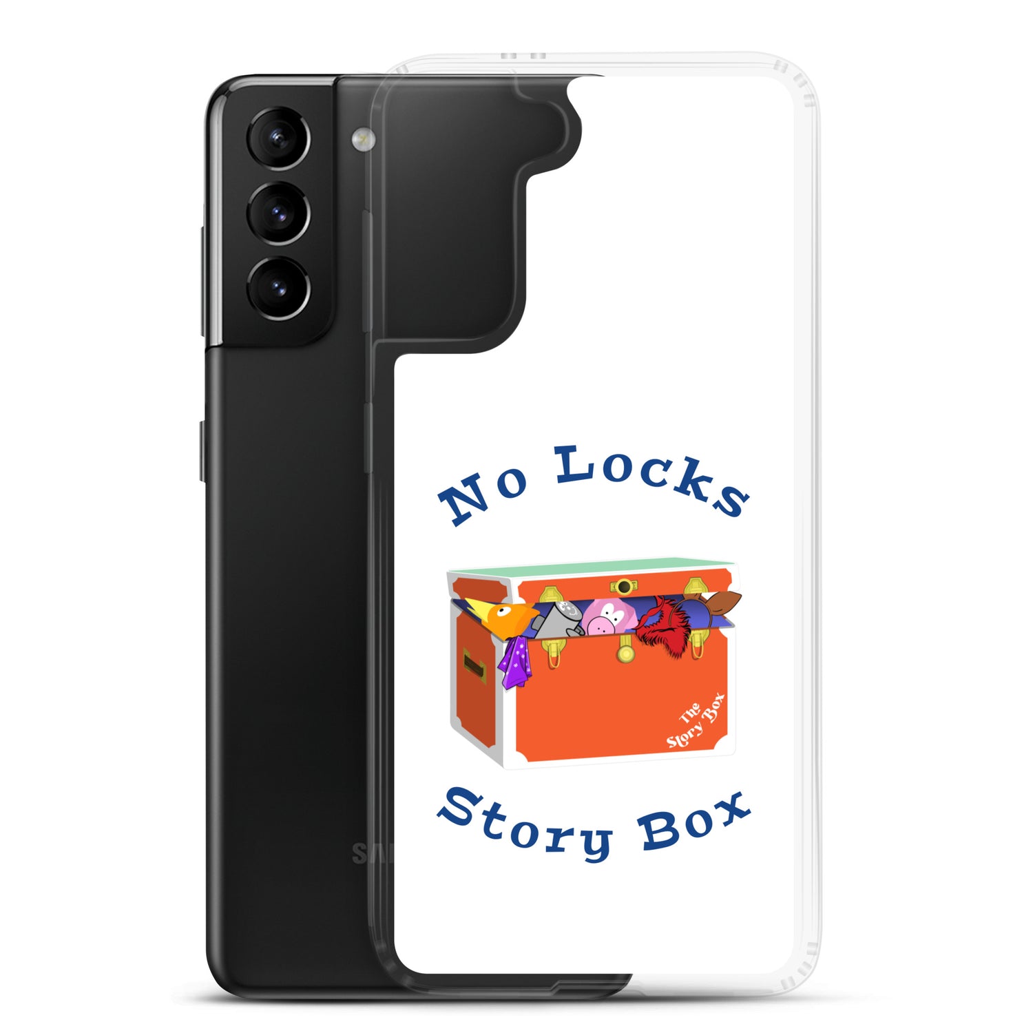 No Locks Story Box Samsung Phone Cover