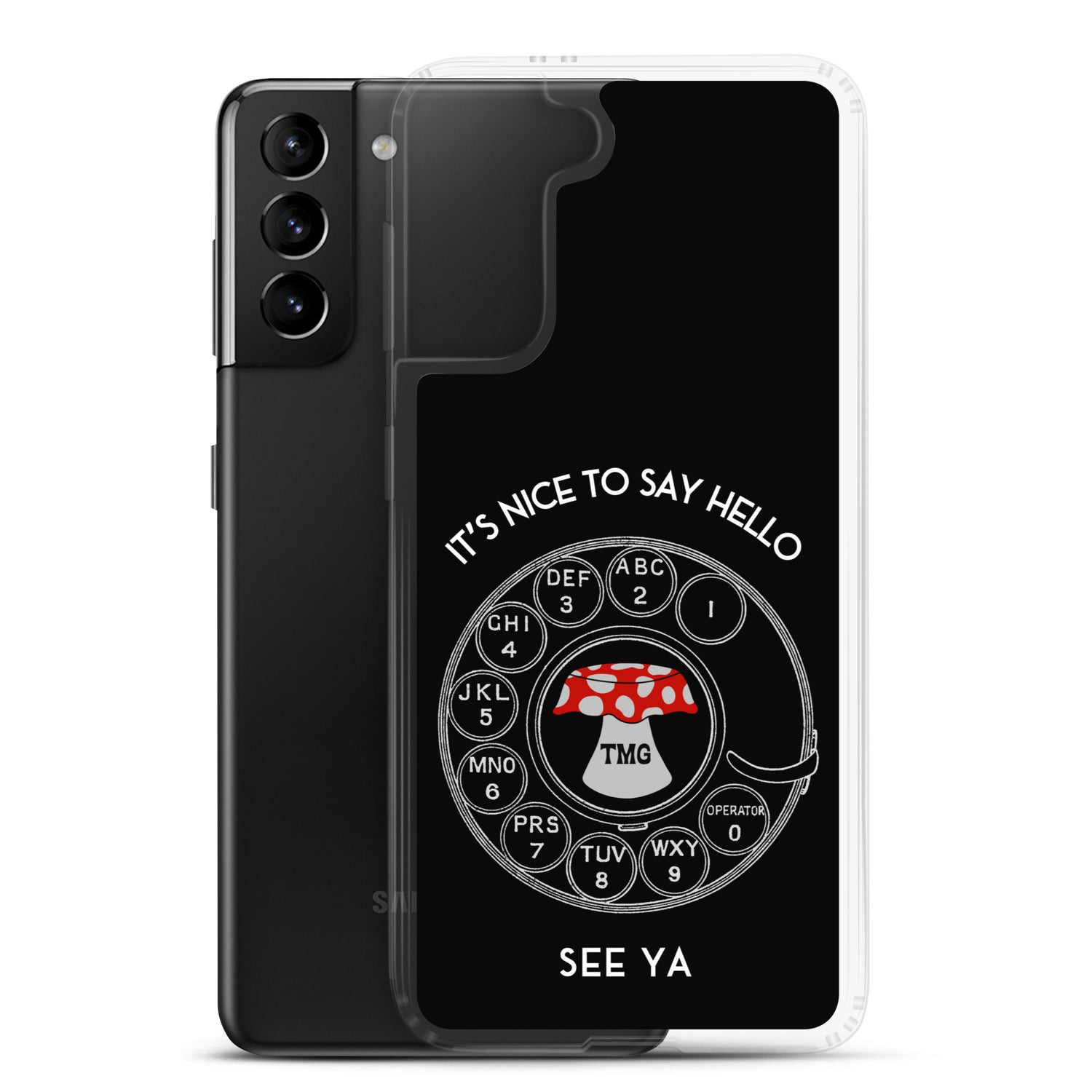 TMG Rotary Samsung Phone Cover, Black