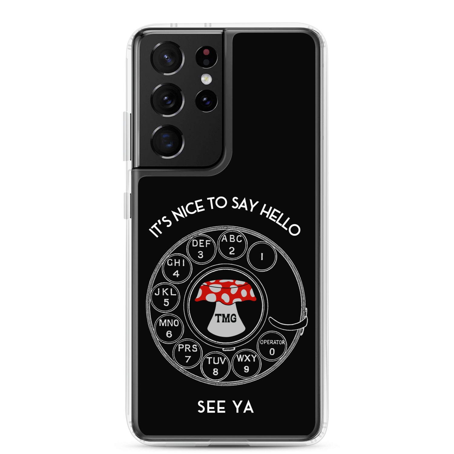 TMG Rotary Samsung Phone Cover, Black