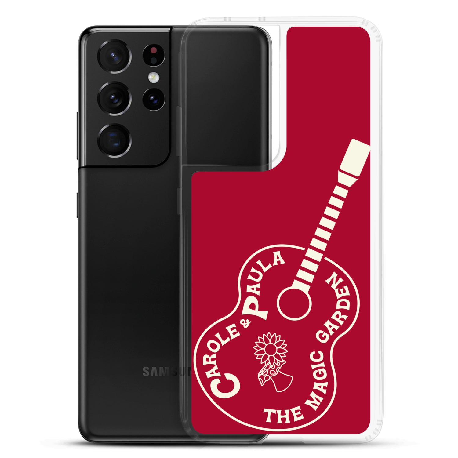 TMG Guitar Samsung Phone Cover, Red