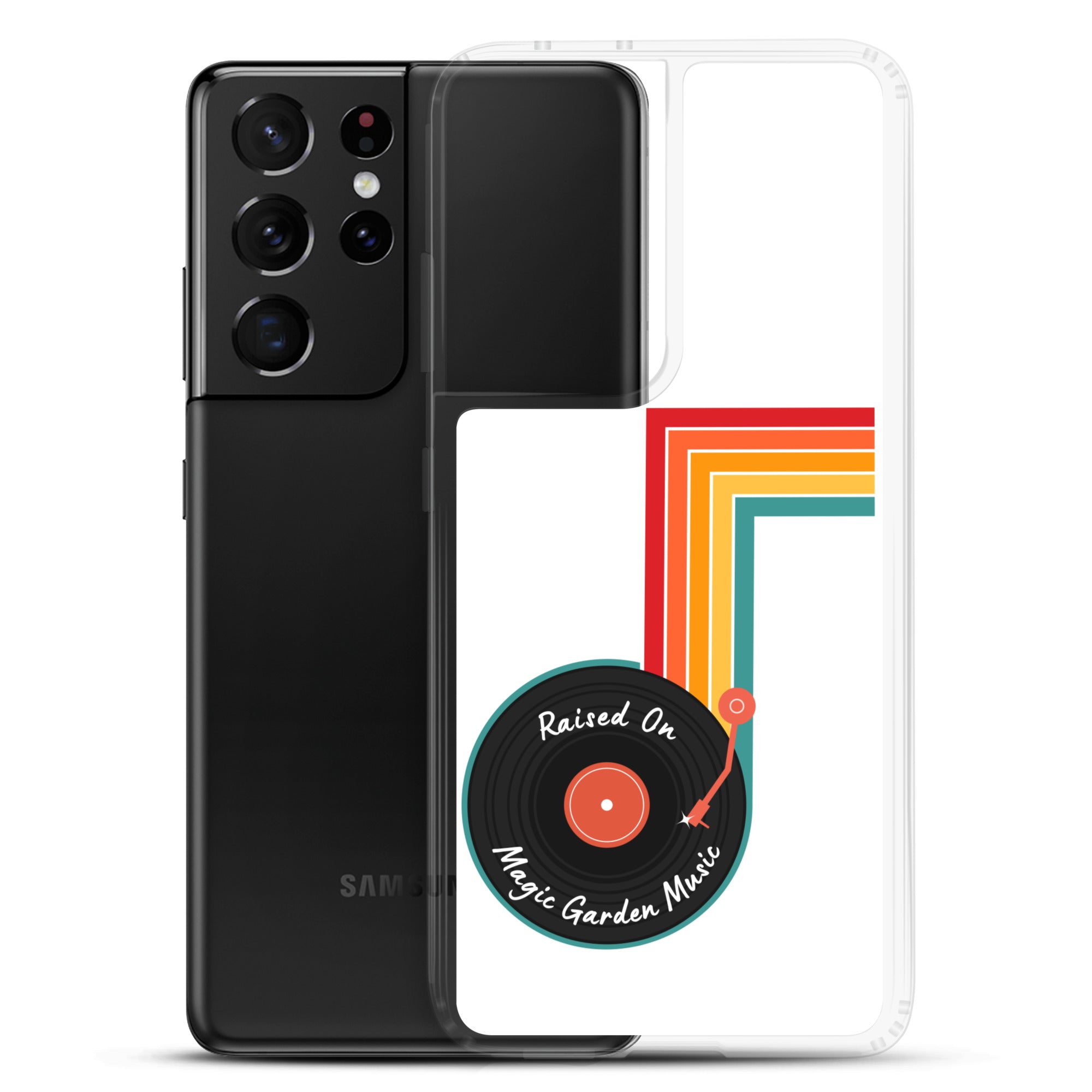 Raised On MG Music Samsung Phone Cover, White