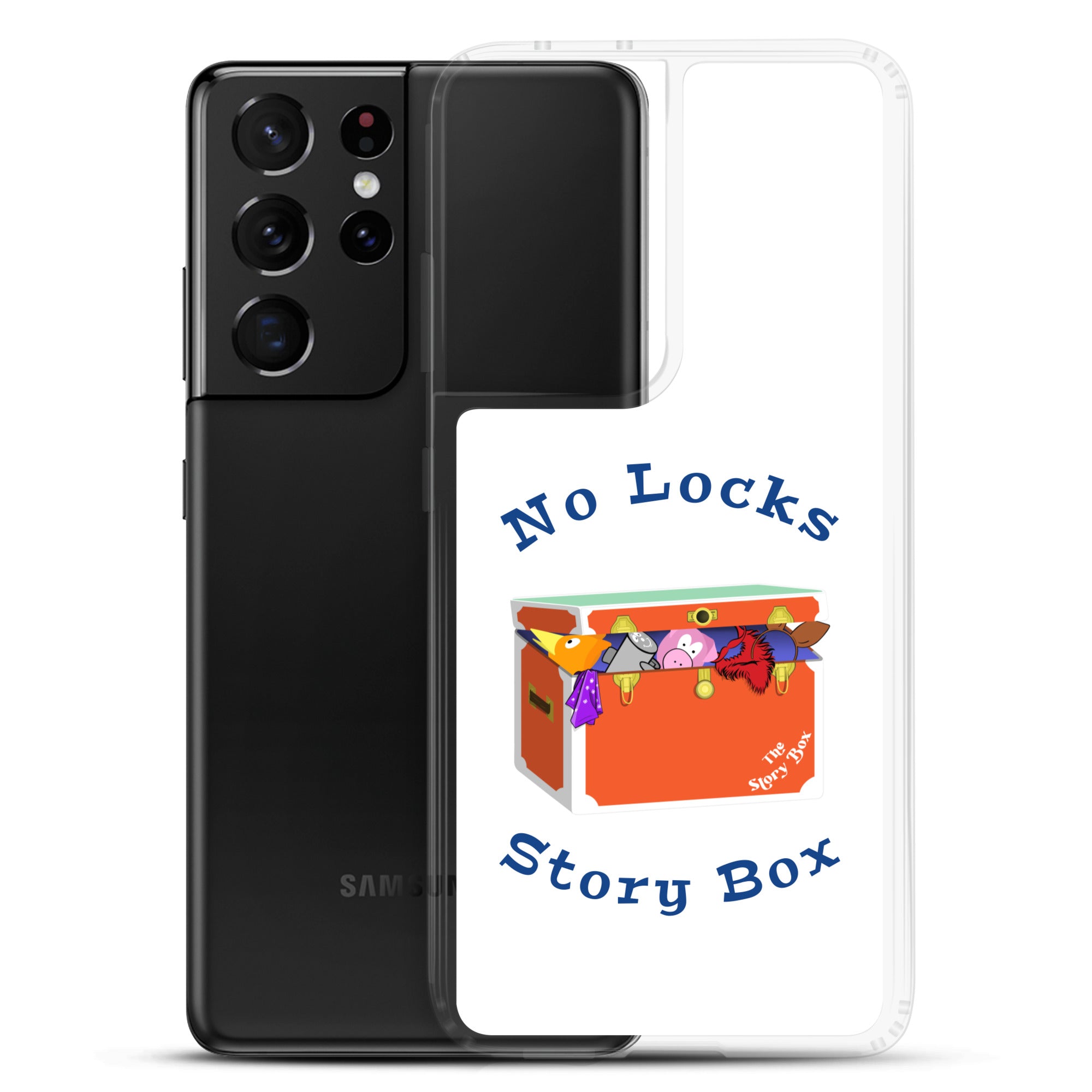 No Locks Story Box Samsung Phone Cover